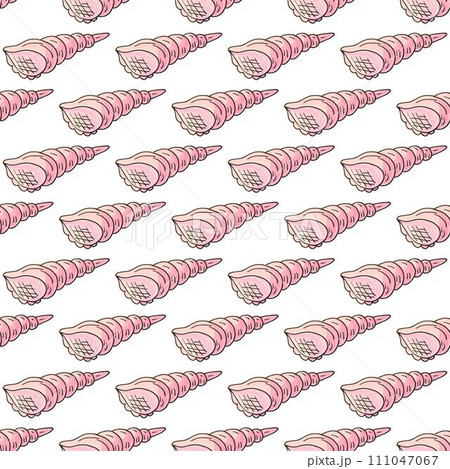 Creative marine seamless pattern 111047067