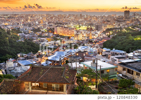 Naha, Okinawa, Japan Skyline 120848330