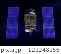 人工衛星　宇宙　GPS　衛星通信 121248156