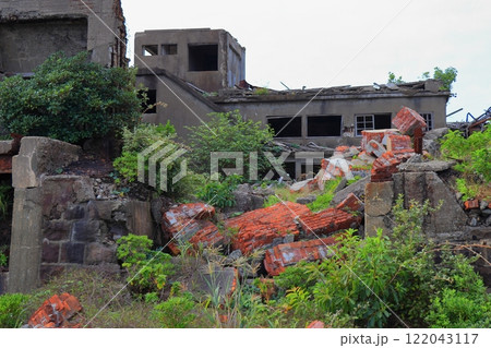 世界遺産・軍艦島（端島）《長崎》 122043117