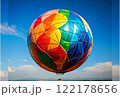 composite image of colorful balloons 122178656