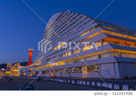 神戸メリケンパークオリエンタルホテルの夜景 122281486