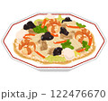 中華丼のイラスト 122476670