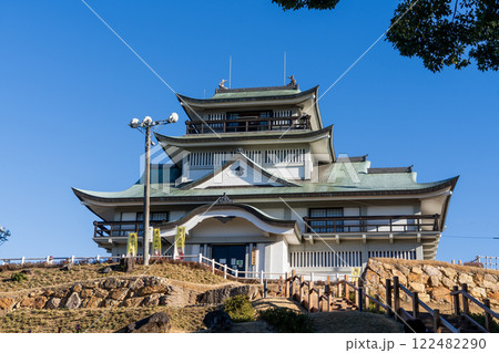 小牧山城正面の景色 122482290