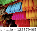 Vibrant Marker Spectrum in Stationery Store Eye-Level View 122579495