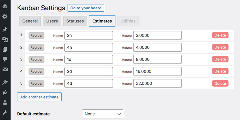 Estimaties