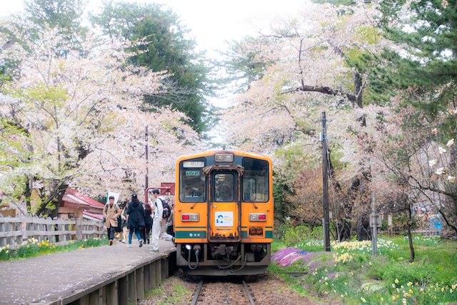 青森県五所川原市芦野公園