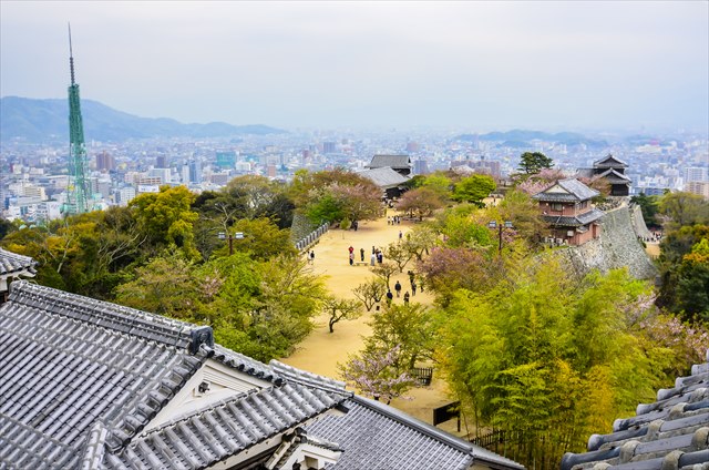 備中松山城　道