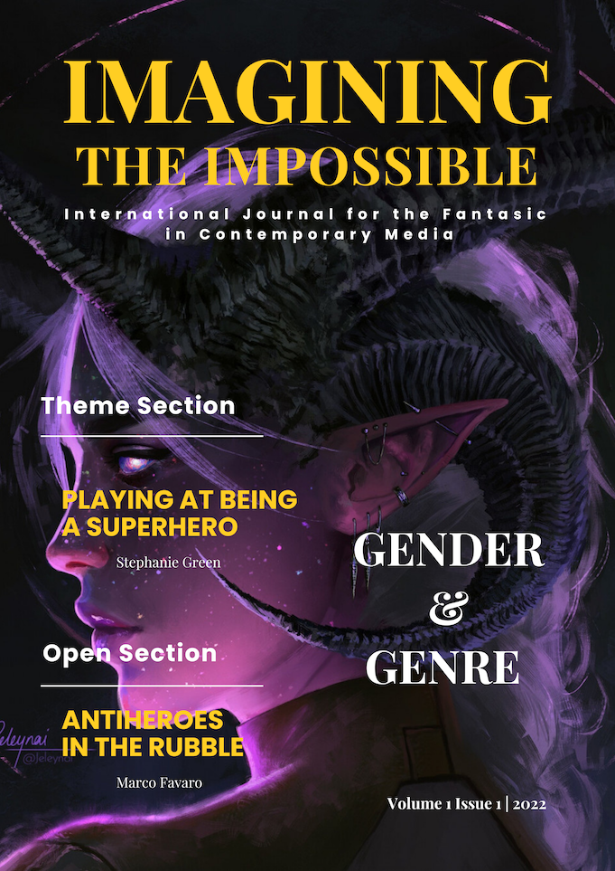 cover for Issue One of Imagining the Impossible journal