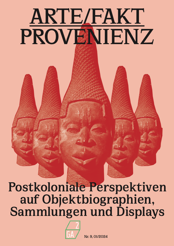 					Ansehen Bd. 9 Nr. 01 (2024): ARTE/FAKT PROVENIENZ – Postkoloniale Perspektiven auf Objektbiographien, Sammlungen und Displays
				