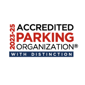 2023-2025 Accredited Parking Organization with Distinction