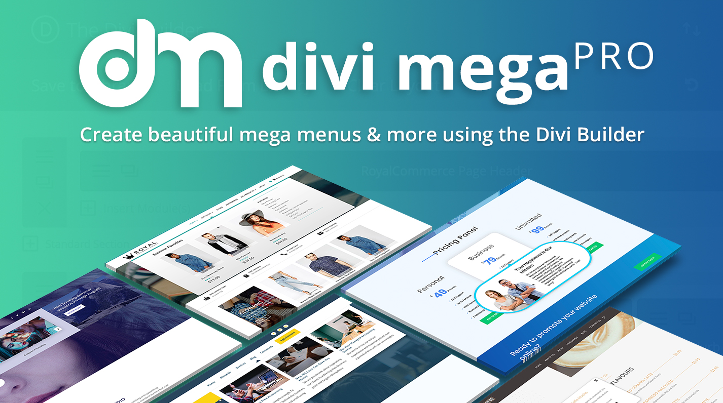 Divi Mega Menu Pro