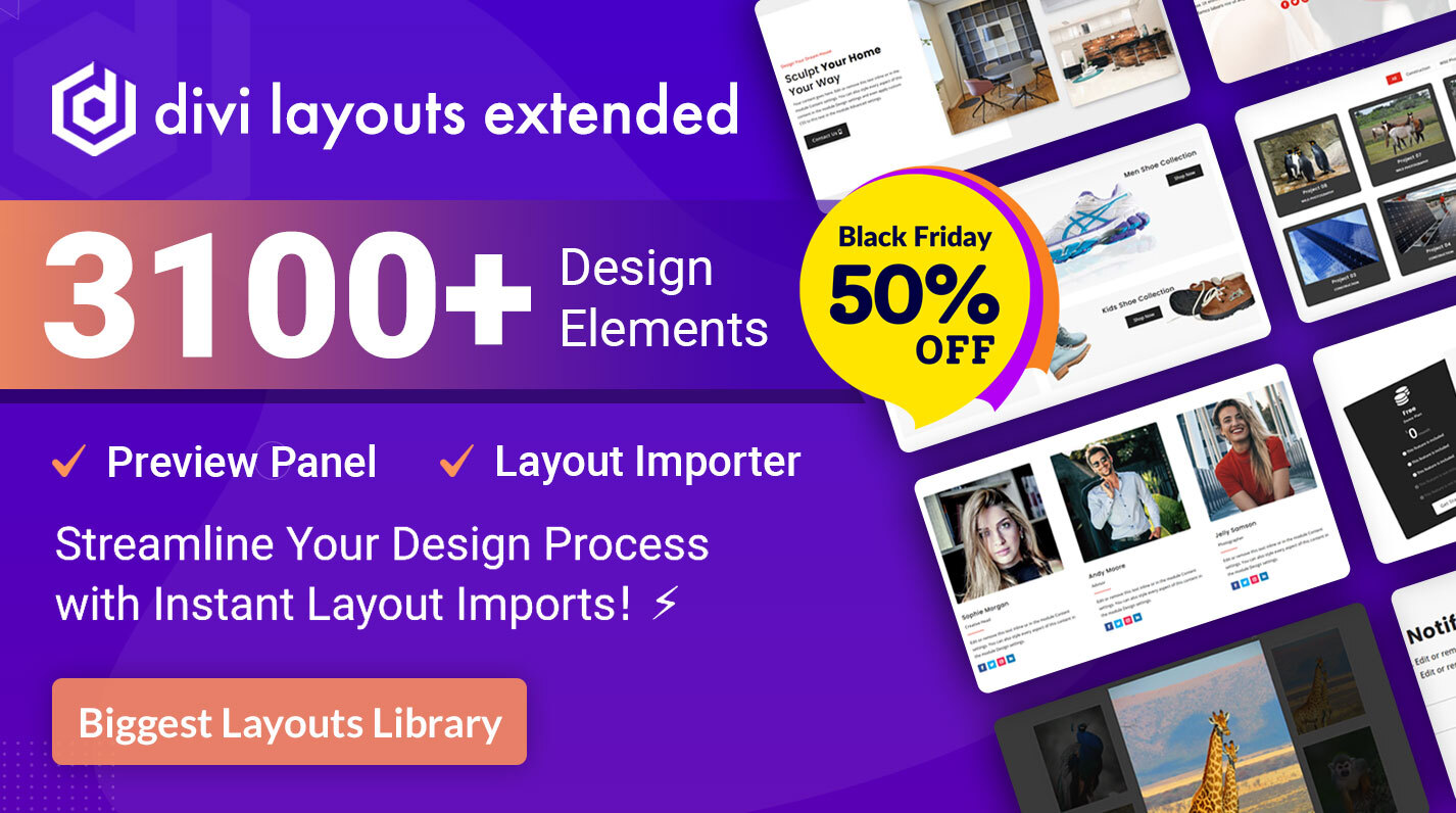 Divi Layouts Extended