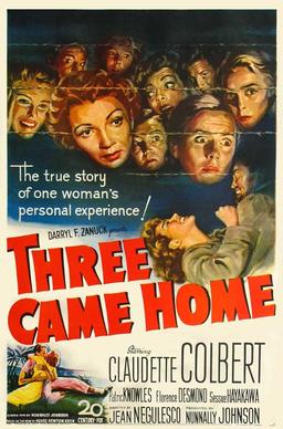 Aanplakbiljet voor Three Came Home