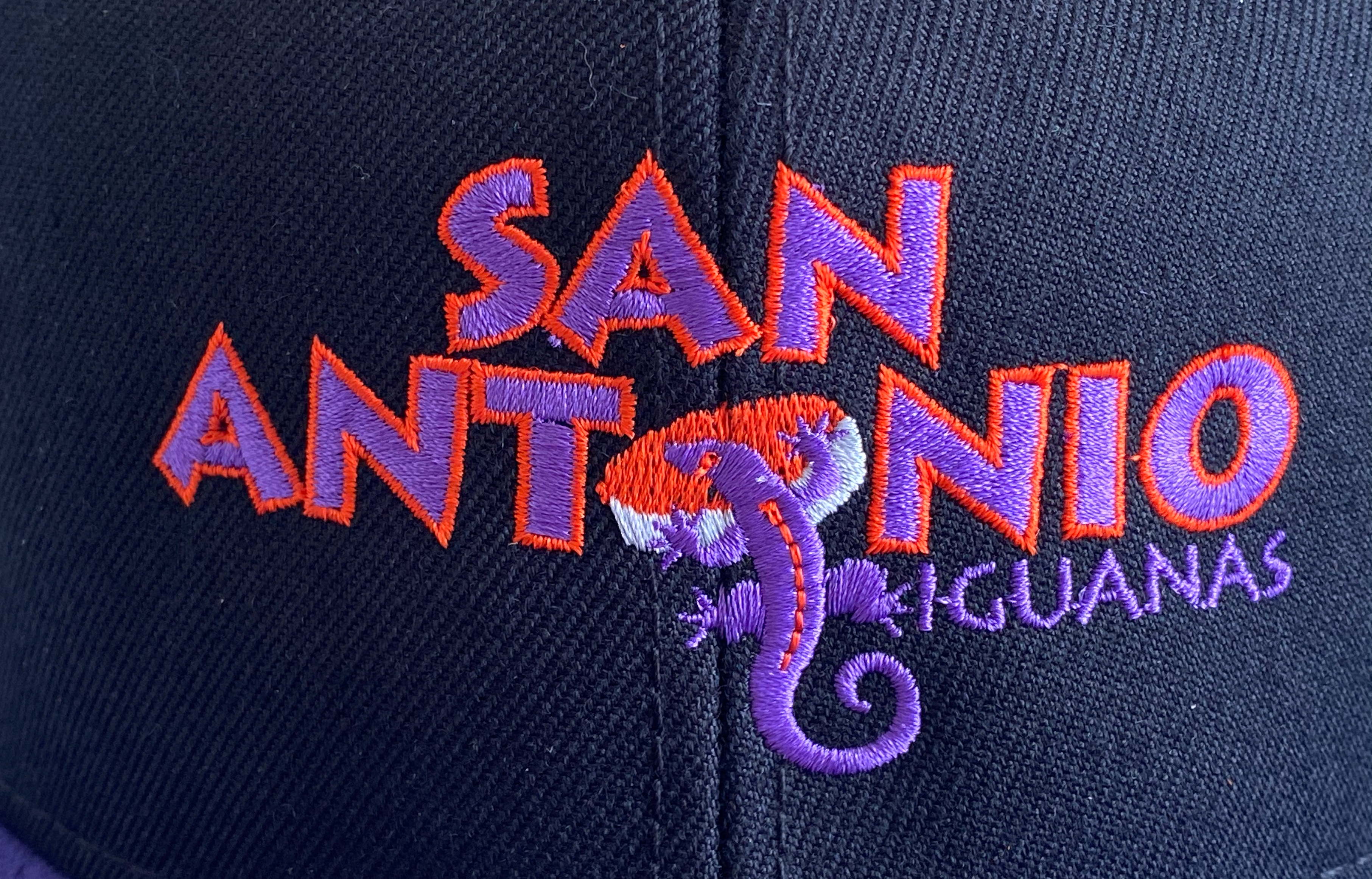 San Antonio Iguanas Hat (Snapback - Purple)