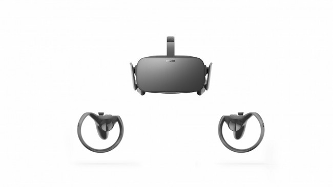 touch with rift headset