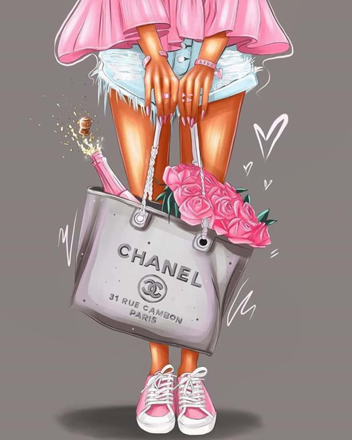 Chanel Girly Wallpaper