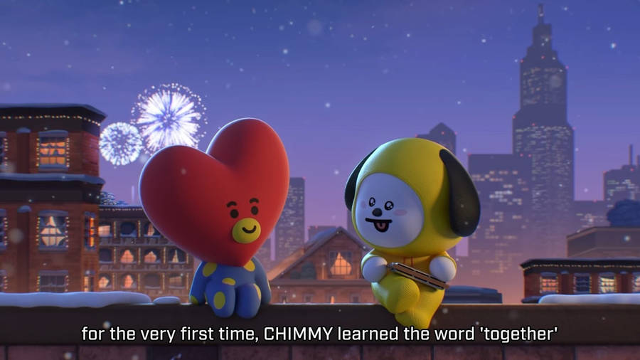 Chimmy Bt21 Wallpaper