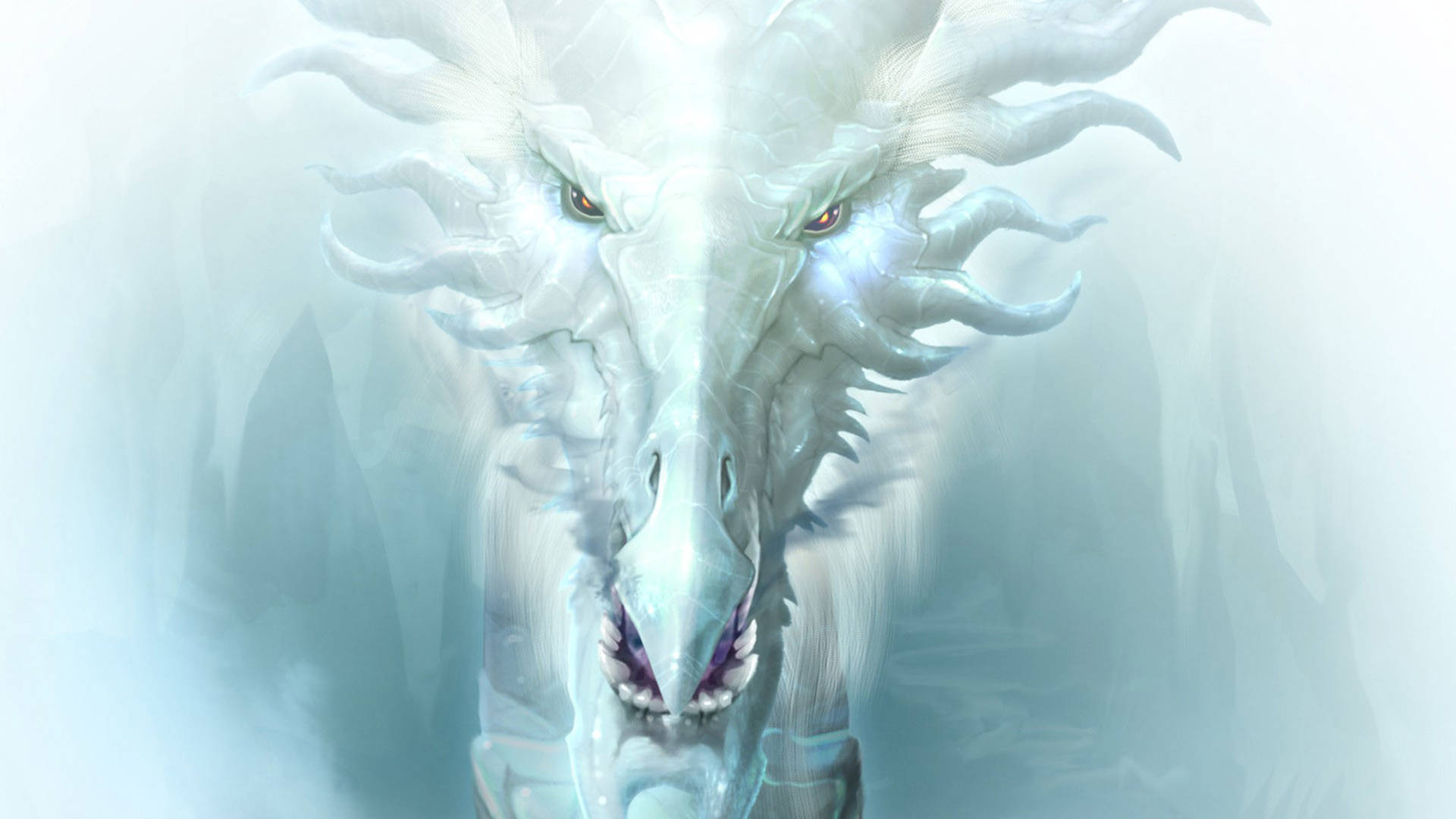 Ice Drake Wallpaper