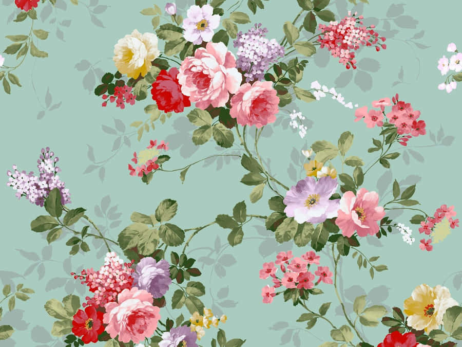 Lindo Floral Fondo de pantalla