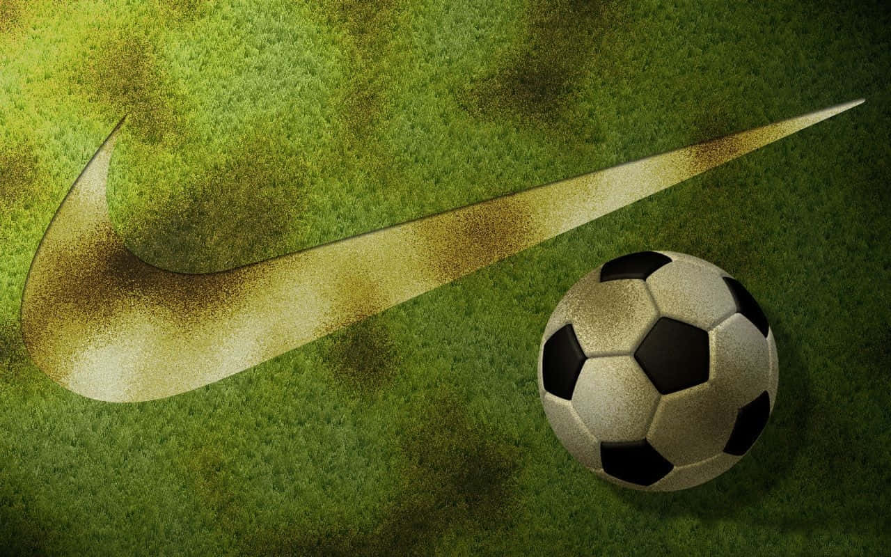 “A soccer match in full swing.” Wallpaper