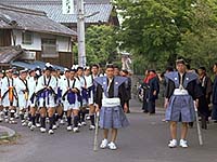 萱野神社の春祭り