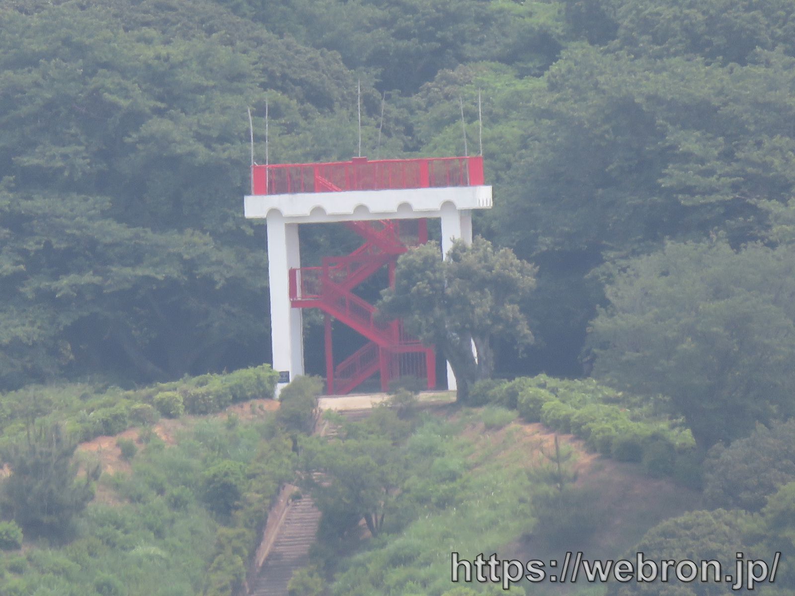 愛知こどもの国のゆうひが丘の展望台