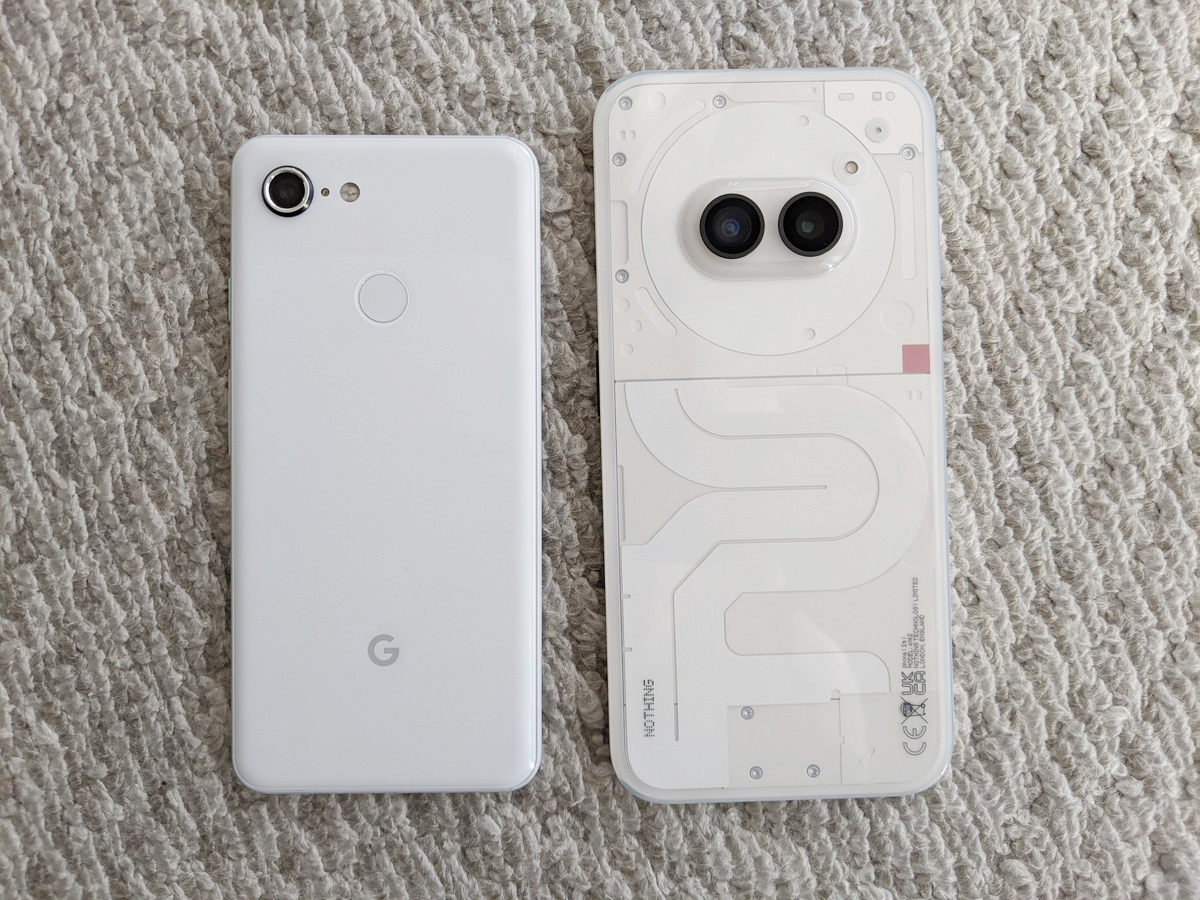 Pixel 3と比較