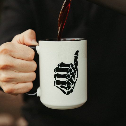 MrBallen Skeleton Thumb Mug-3