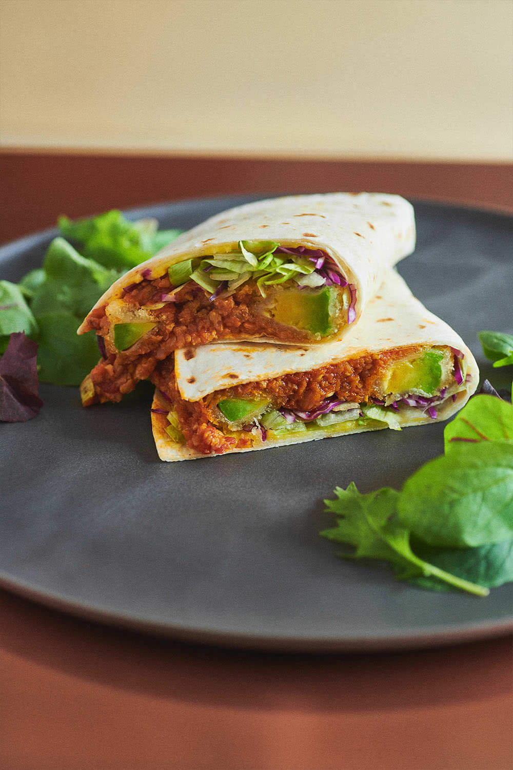 Vegan Quesadilla w/Fried Avocado アボカドフライケサディーヤ