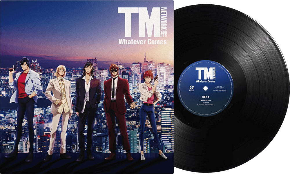 TM NETWORK『Whatever Comes』12インチアナログ盤