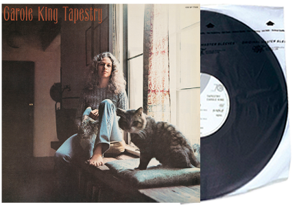 CAROLE KING(キャロル・キング) Tepestry 『つづれおり』アナログ盤