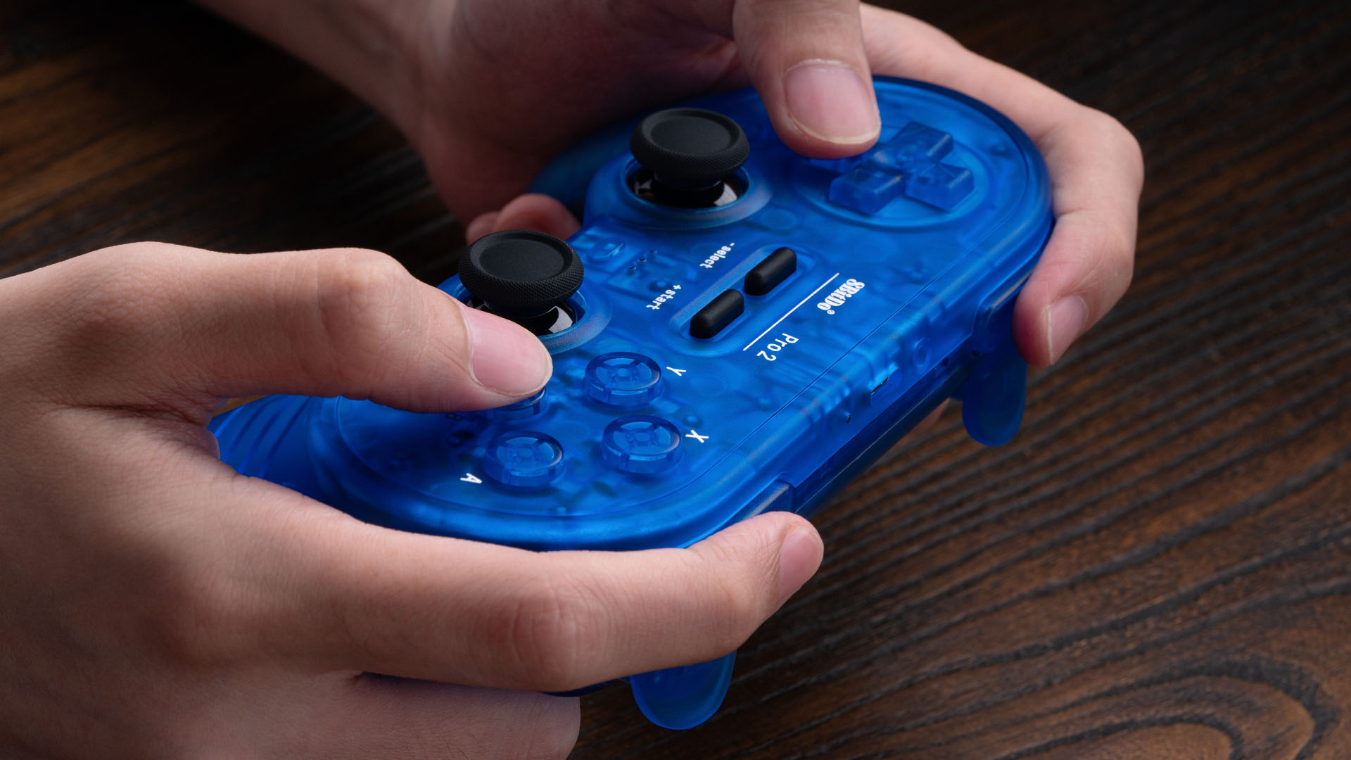 Pro 2 Bluetooth gamepad -Transparent Purple