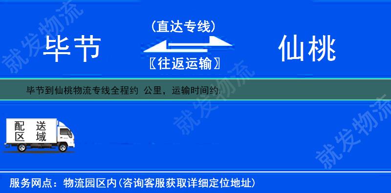 毕节纳雍县到仙桃多少公里