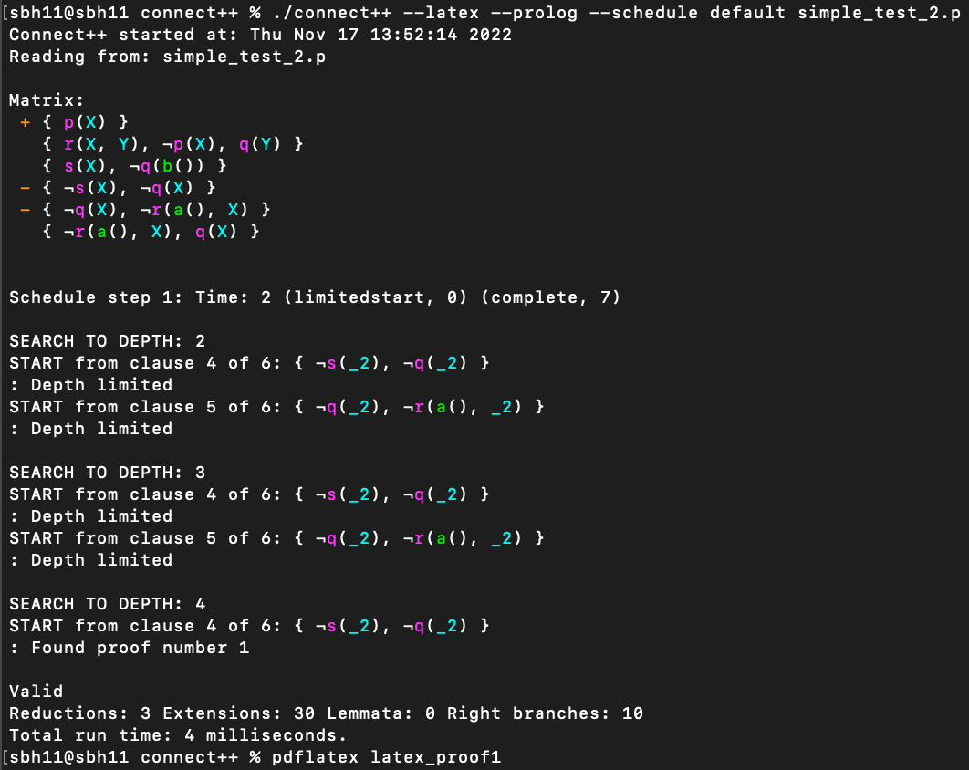 Illustration of a Connect++ run.