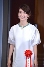 「第39回報知映画賞」助演女優賞を受賞した大島優子