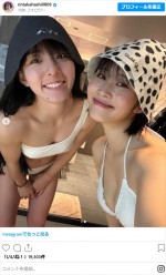 （左から）宮原華音、高橋凛　※「高橋凛」インスタグラム