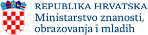 Logo Ministarstvo znanosti i obrazovanja