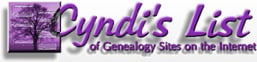 Cyndi's List of Genealogy Sites on the Internet