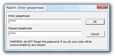 Enter passphrase