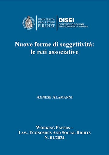 Nuove forme di soggettività: le reti associative (Alamanni, 2024)