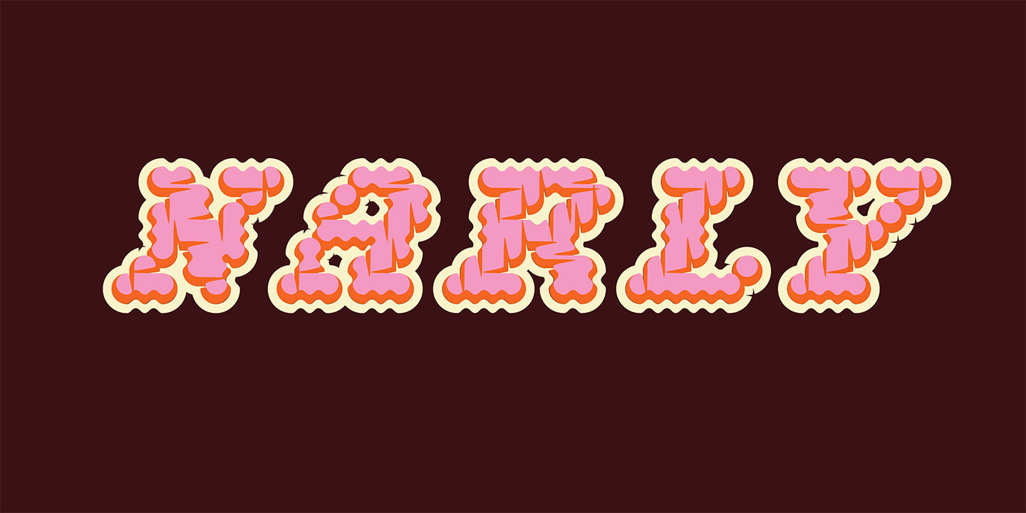 Narly Font Sample 0