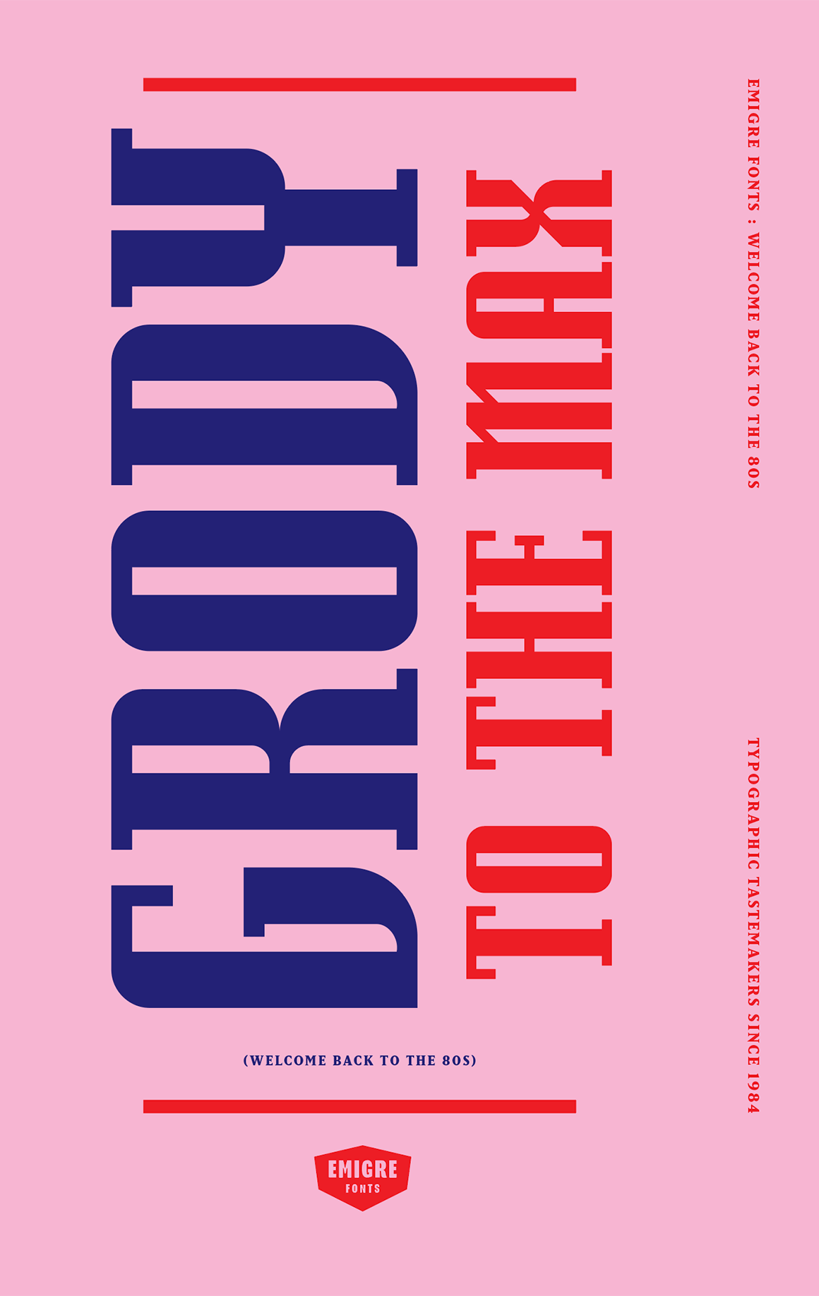 Grody To The Max Font Specimen Catalog