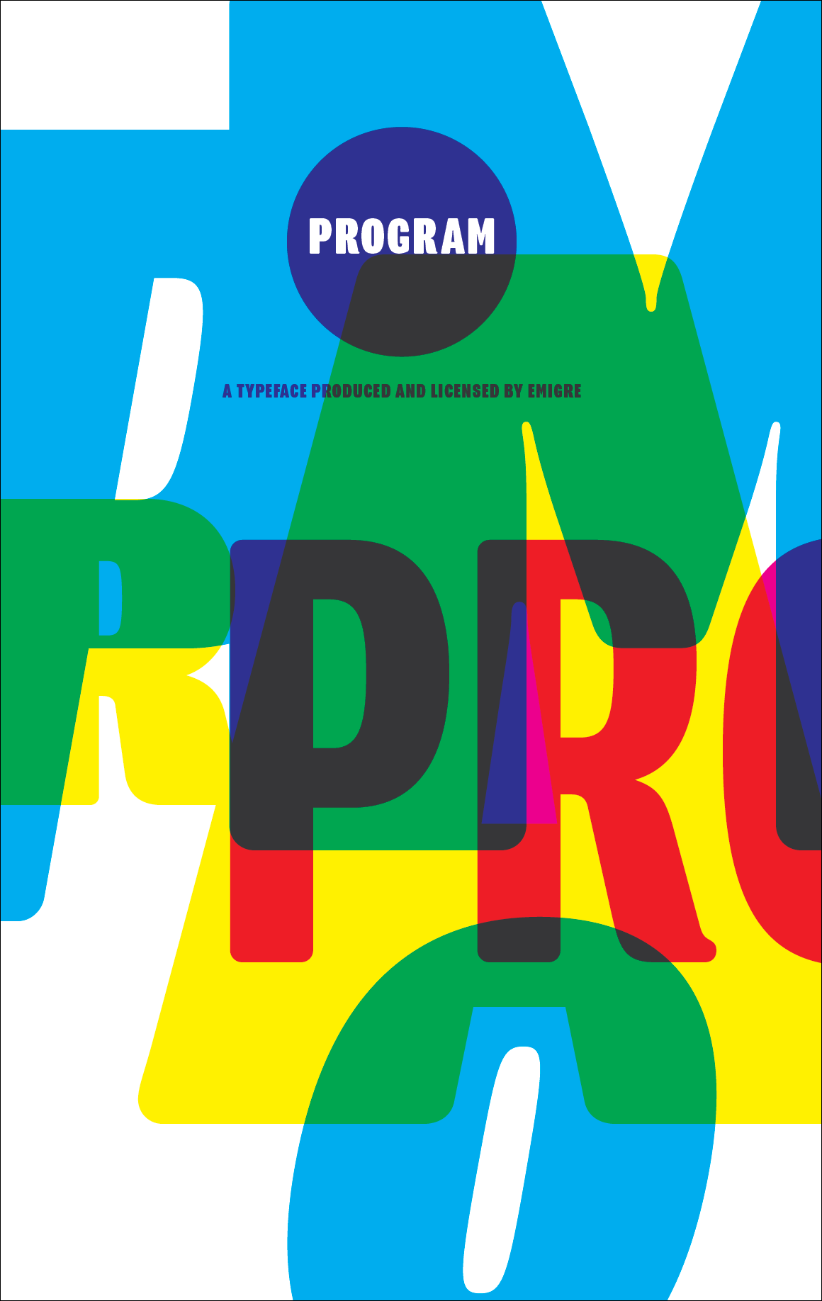 Program Font Specimen Catalog