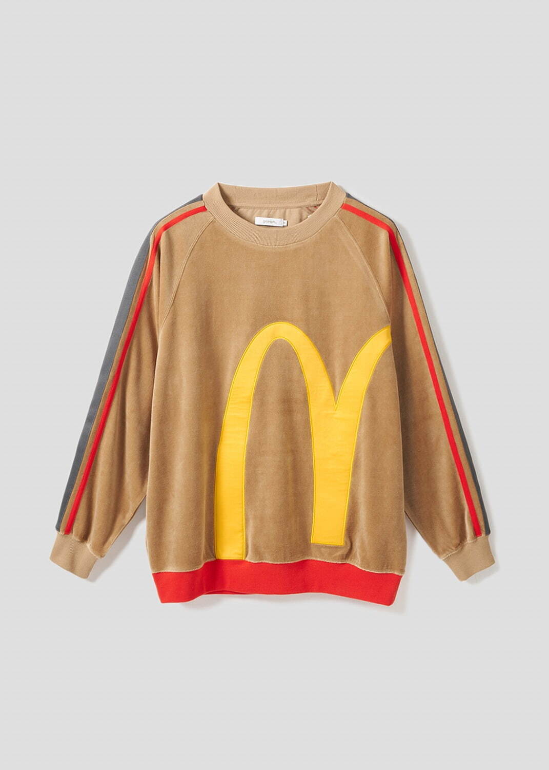 「マクドナルド｜ベロアトラックスウェット」6,900円