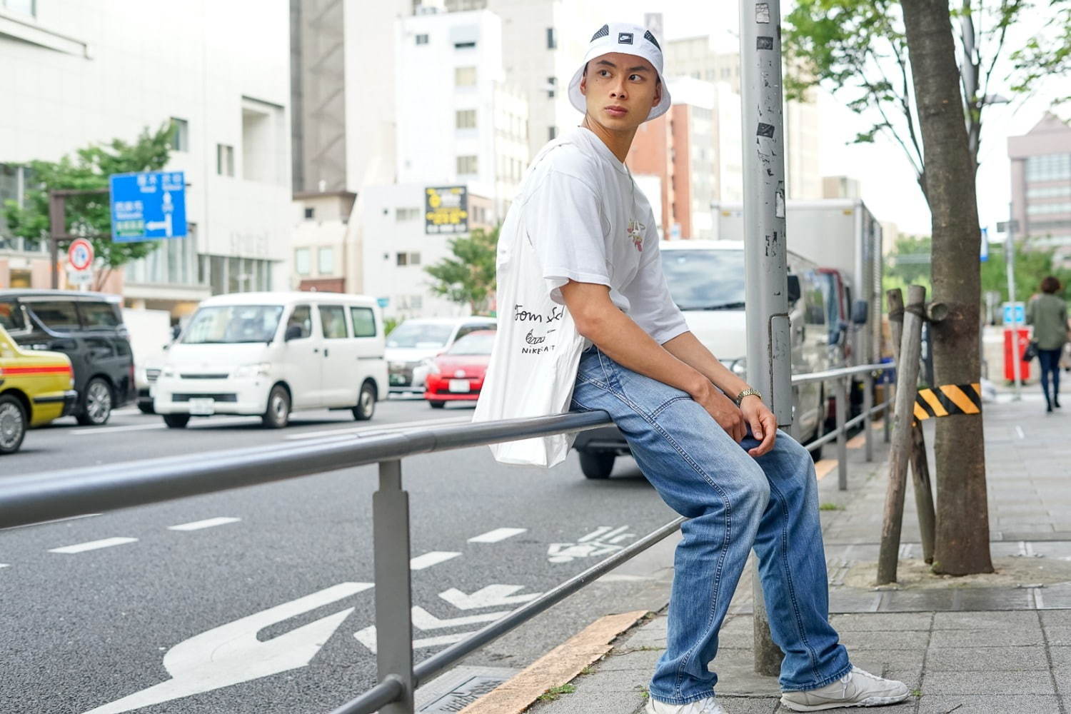 葵 揚さん - オニツカタイガー(Onitsuka Tiger)、ユニクロ(UNIQLO)｜渋谷ストリートスナップ - 写真10