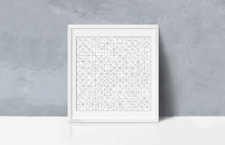 Playful Handmade Geometrical Puzzle