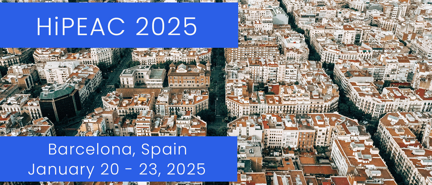 HiPEAC 2025 Banner