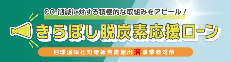 きらぼし脱炭素応援ローン