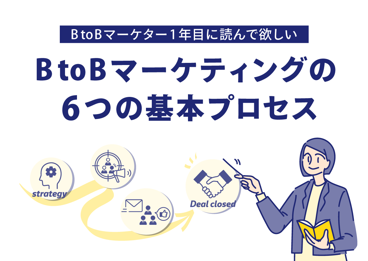 BtoBマーケティングの基本と成功事例を分かりやすく！戦略設計のプロセスも解説